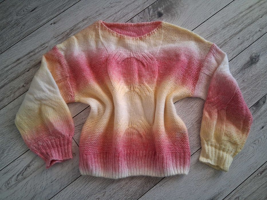 sweter w pasy shein xs