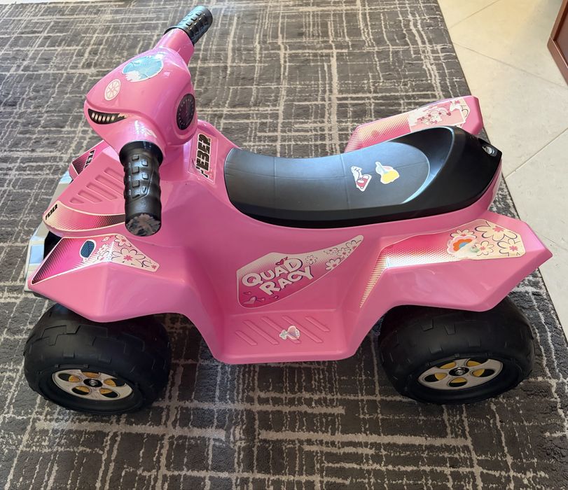 Mini Quad Elétrico Infantil Rosa – Funcionando | Ótimo Estado