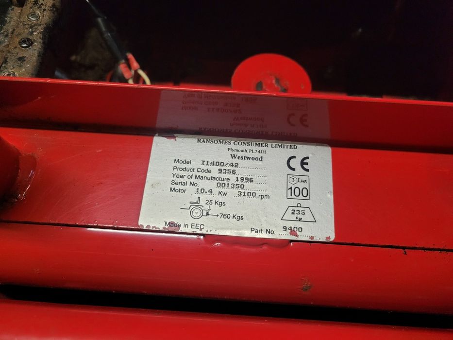 Traktorek kosiarka pług zamiatarka weestwood