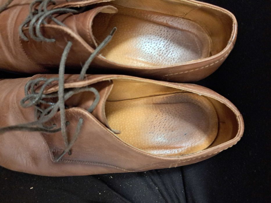 Skorzane buty meskie