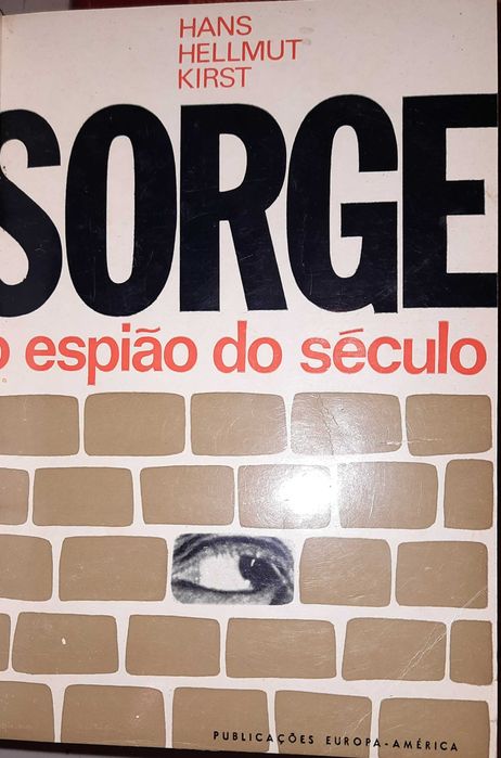 Livros: "A Bagaceira"; "O Egipcio"; "Sorge o Espião do Século"