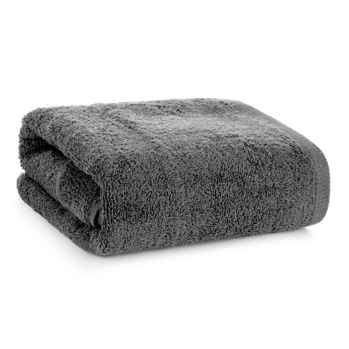 Ręcznik Basic 70x140 stalowy gładki 400 g/m2 frotte
