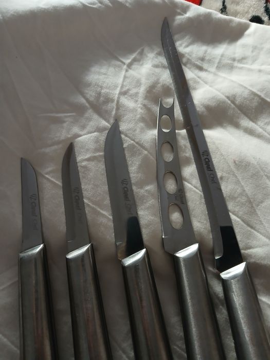 Conjunto de 5 faças