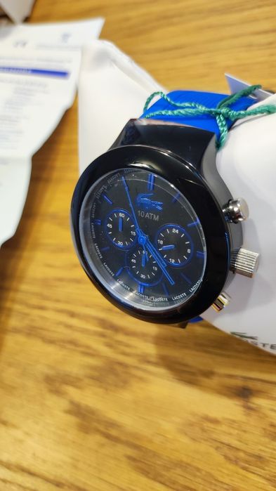 Nowy zegarek Lacoste niebieski / granatowy