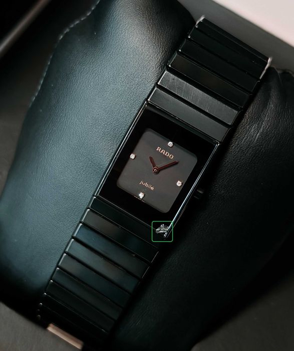 Zegarek Rado Diastar Jubile Diamonds Ceramica 4 Diamenty Komplet Box