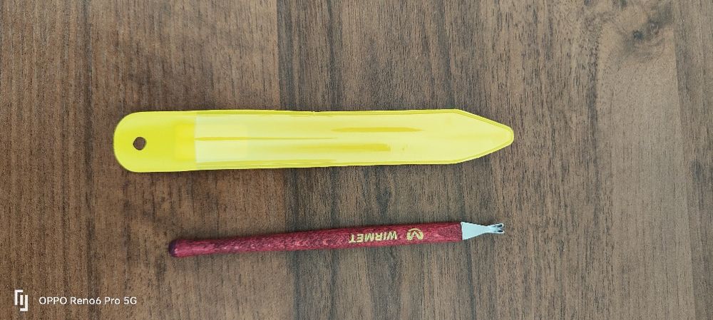 WIRMET Profesjonalne bardzo ostre radełko wycinak wyrzynak do skórek