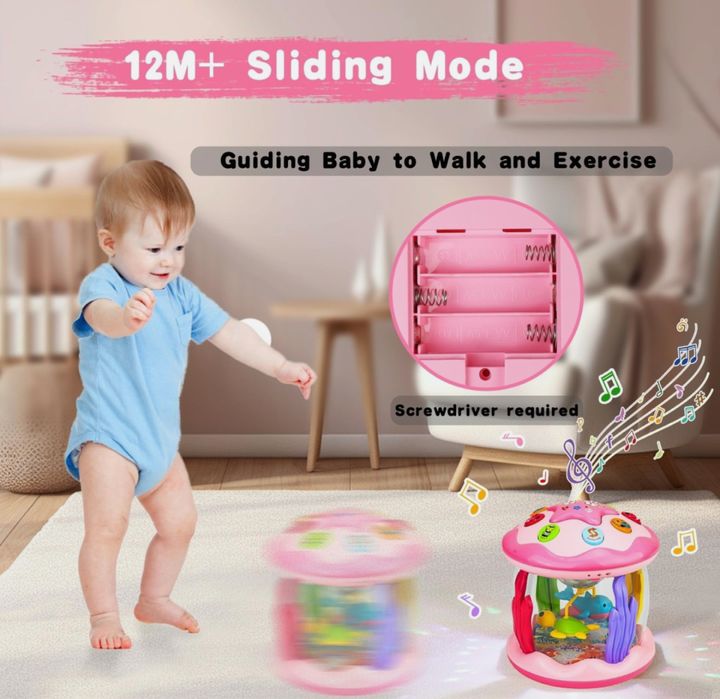 Нічник музичний і світловий, розвиваюча іграшка