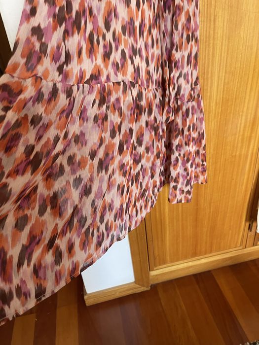 Vestido comprido da Jane wood Paris, nr 36 - vestido laranja Parfois