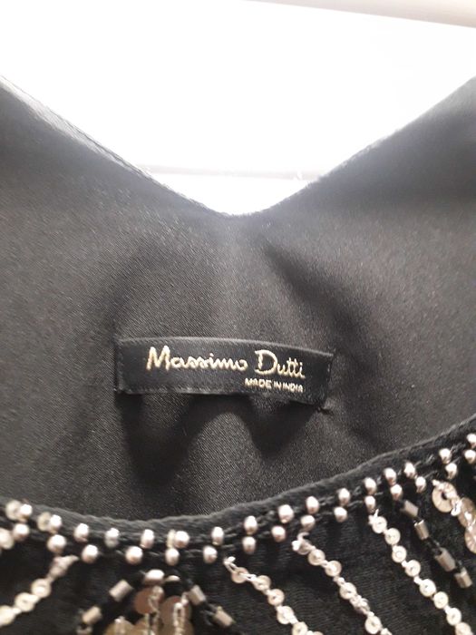 Vestido Massimo Dutti para festa