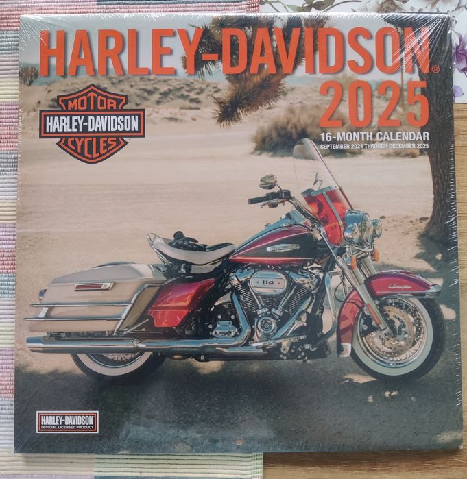 Kalendarz ścienny Harley Davidson