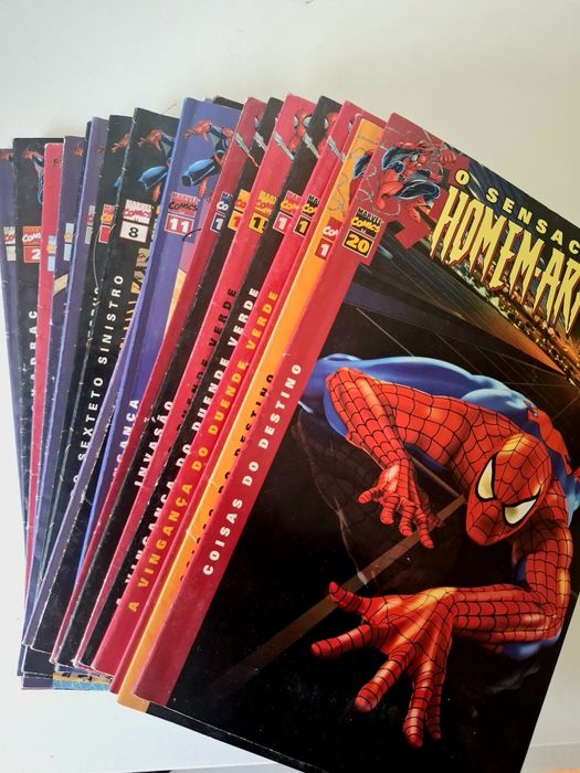 Coleção Completa o Sensacional Homen-Aranha Vol.1-20