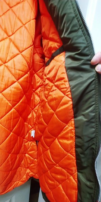 куртка бомбер удлиненный