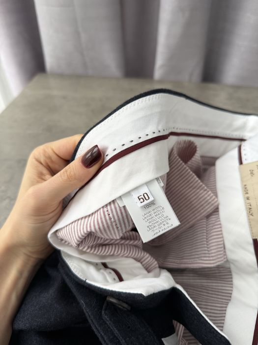 Шерстяные штаны Brunello Cucinelli