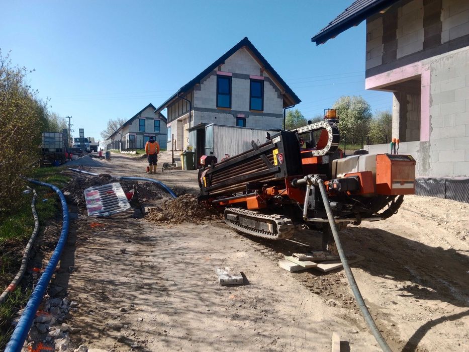 PRZEWIERTY STROWANE HDD MAŁOPOLSKA - gaz, woda, energetyka, światłowody, kanalizacja (przewiert sterowany - usługi przewiertowe)