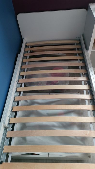 Ikea Släkt Rozsuwana rama łóżka 80x200