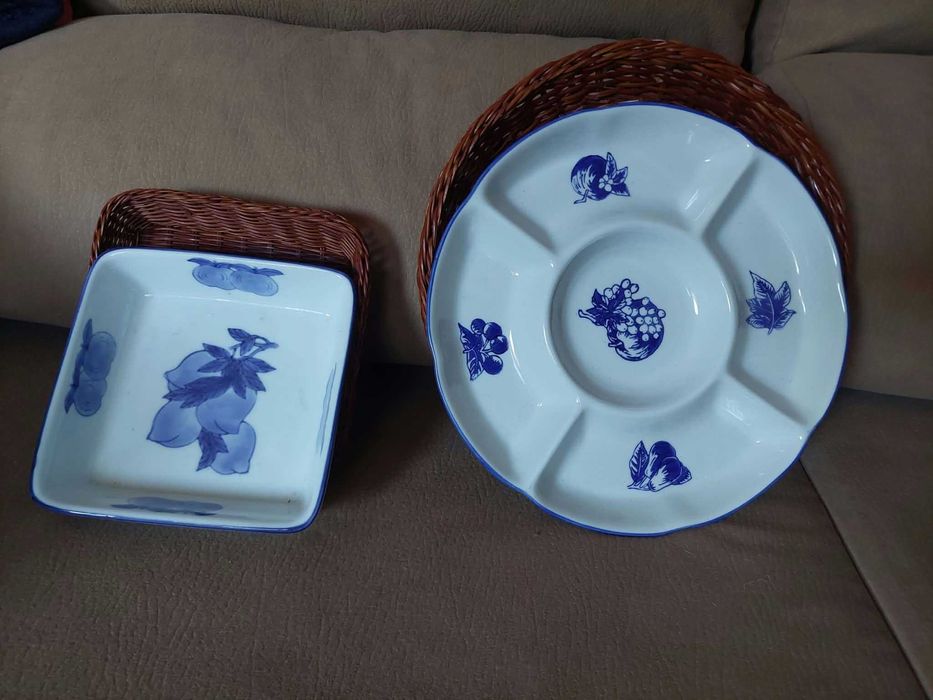 Vendo conjunto de 2 peças para aperitivos novo. 12€
