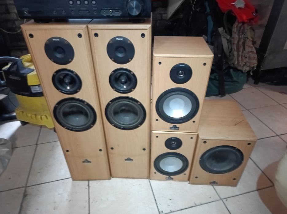 YAMAHA HTR-3065 + zestaw kolumn magnat