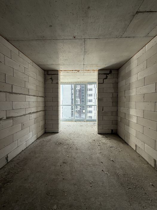 двокімнатна квартира готова до ремонту