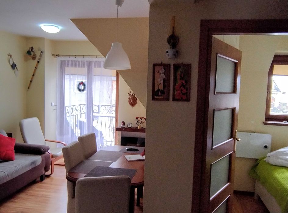 Apartament Pistacjowy z widokiem na Giewont