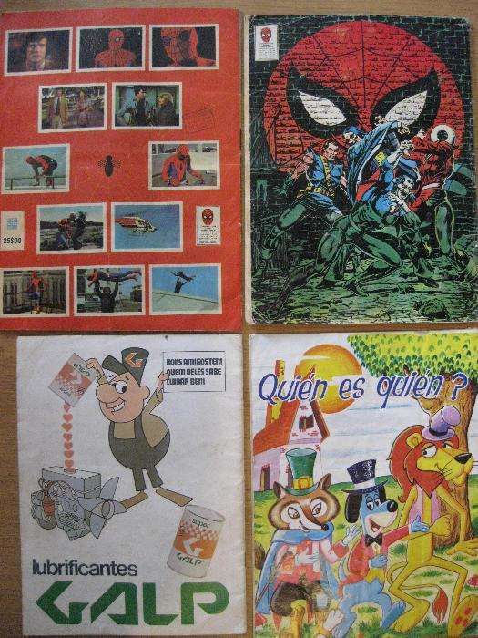 Cadernetas de cromos anos 80