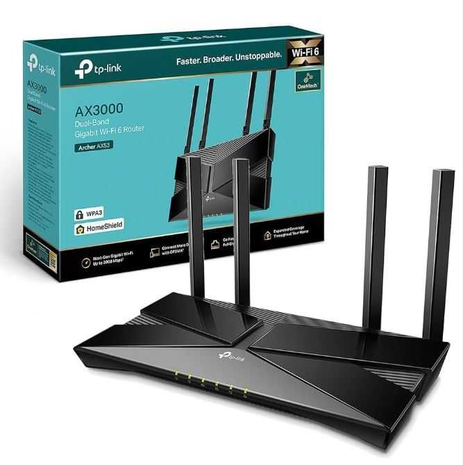 Роутер гигабитный WiFi  TP Link Archer AX53