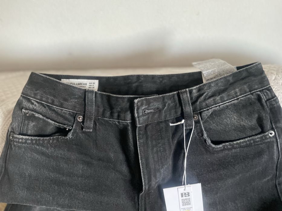 Calças pretas Pull&Bear 38