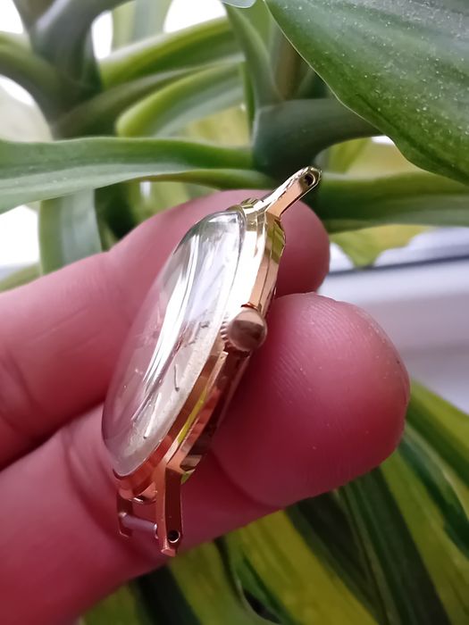 Часы Полёт Дэ Люкс "POLJOT"29 камней позолота Аи20 СССР