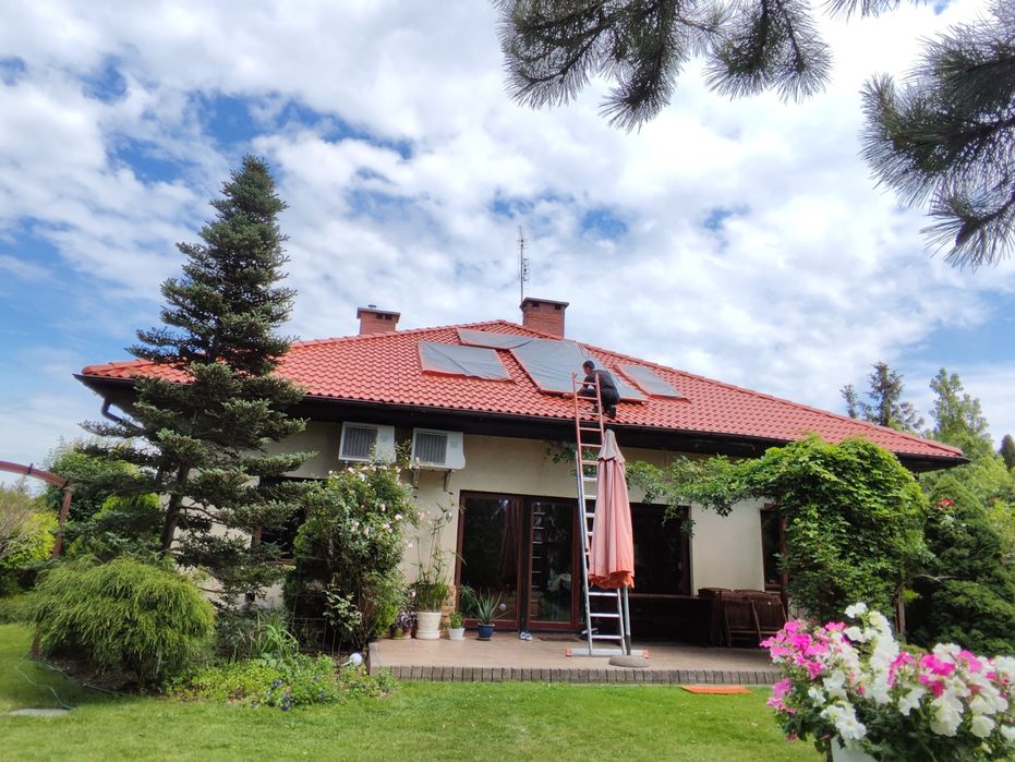 Malowanie Dachów i Elewacji mycie kostki  na terenie całej P