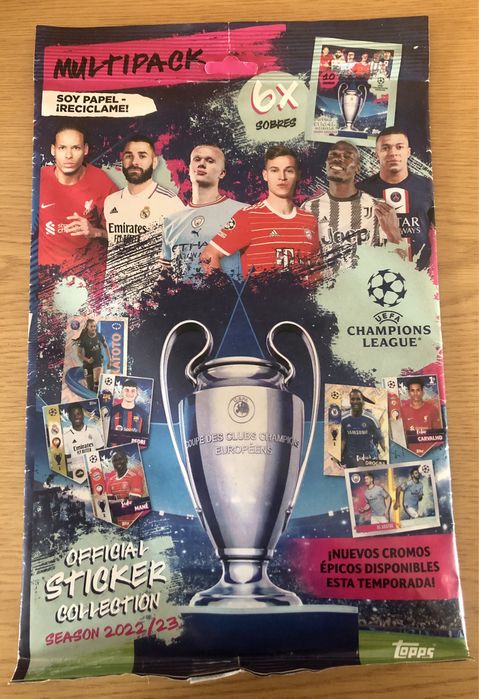Album/Multipack/Boosters Champions League Topps