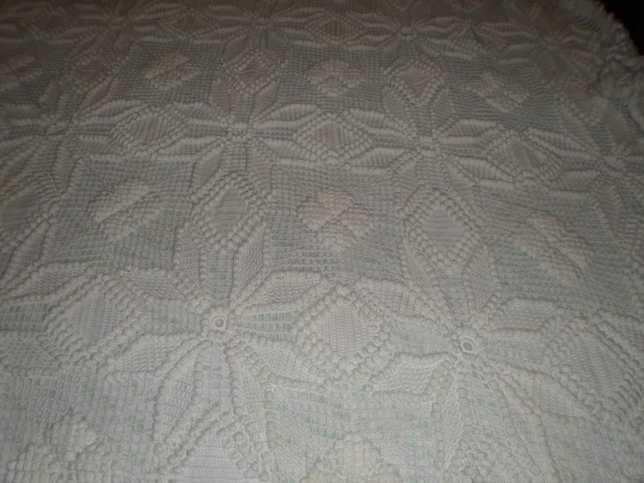 Colcha em crochet