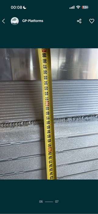 Rampy / najazdy / trapy / dokładki / przedłużki aluminiowe