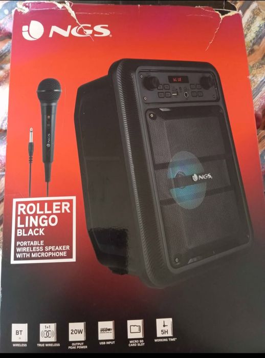 Coluna NGS roller lingo black