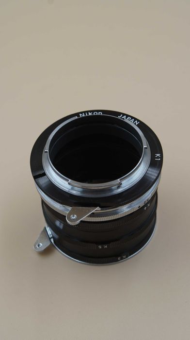 Zestaw pierścieni Nikon model k do makrofotografii