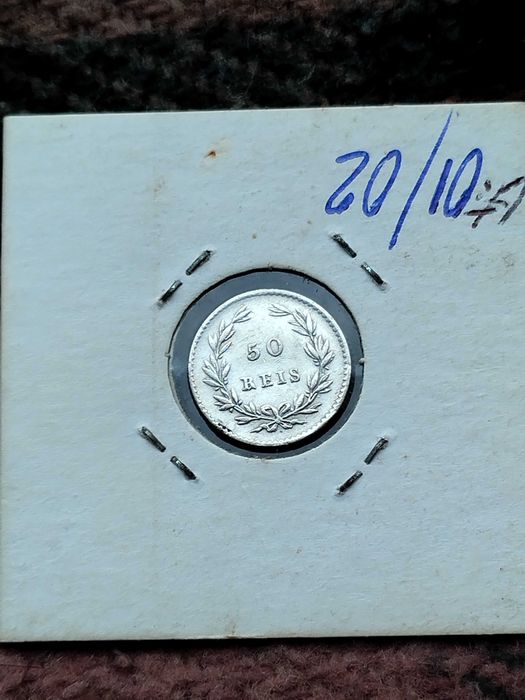 3  MOEDAS EM PRATA D. Pedro V, D. João P. Regente