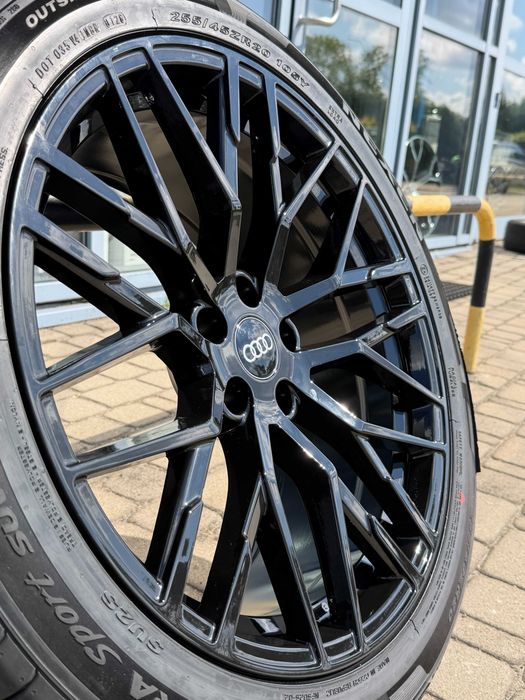 Nowe koła zimowe 20 cali Audi A6 S6 A7 S7 Q3 SQ3 całe czarne połysk