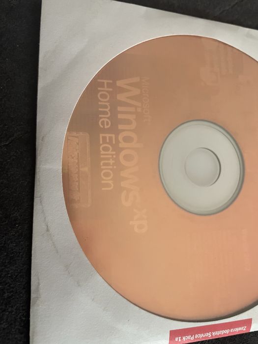 Oryginalna plyta instalacyjna Windows XP Home