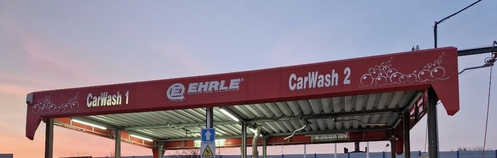 Attyka reklamowa myjni bezdotykowej Ehrle