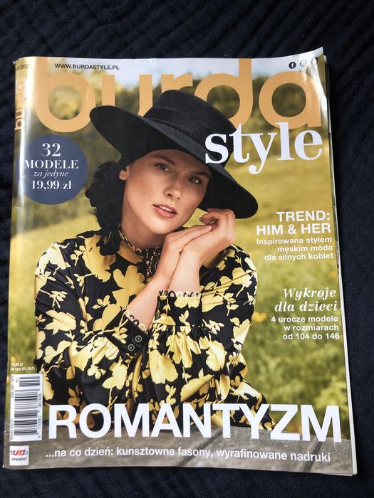 Burda 10/2024 nierozszyte wykroje