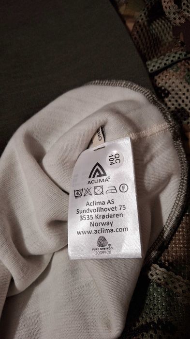 Balaclava Aclima Зимова балаклава Норвегія Шерсть Warmwool