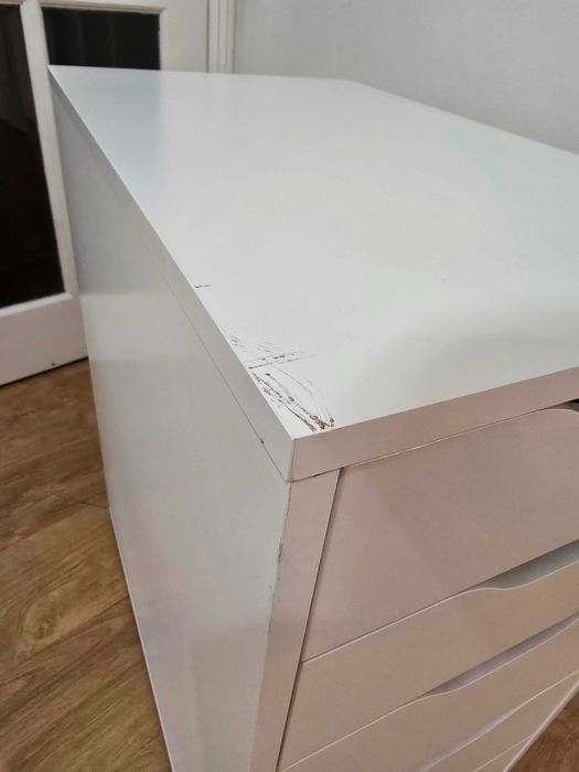 Bloco de gavetas IKEA ALEX – Branco