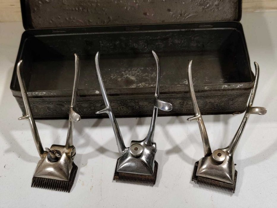 Maquinas antigas de Barbeiro