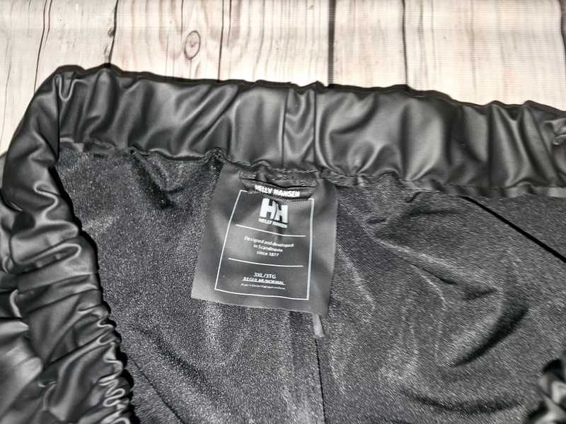 Spodnie przeciwdeszczowe Helly Hansen 3XL czarne