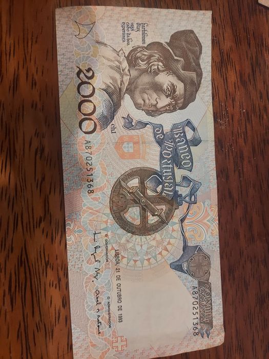 Nota de 2000 escudos