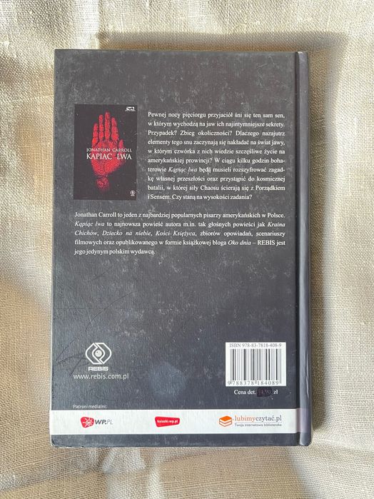 Kąpiąc lwa  Jonathan Carroll