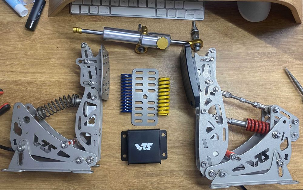 Pedaly VRS simracing gaz hamulec eSport