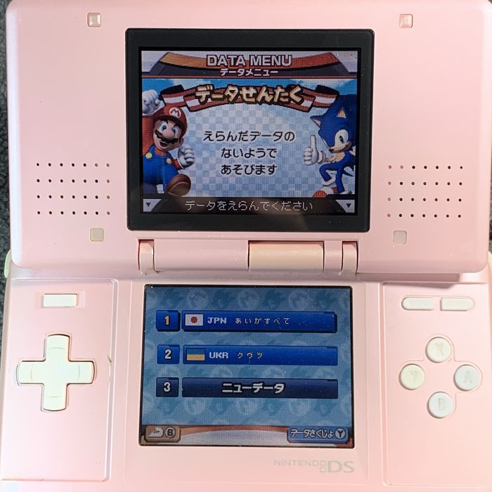 Ігра Nintendo DS картридж Mario та Sonic