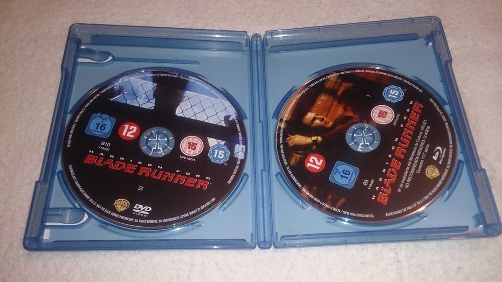 blade runner - perigo iminente (blu ray) edição especial 2 discos
