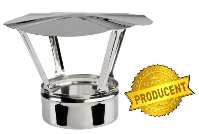 DASZEK PARASOL FI 150 Na Rurę Wkład Kominowy Kwas PRODUCENT!!!