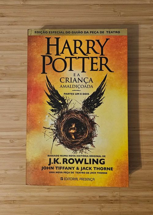 Harry Potter e a Criança Amaldiçoada, J.K. Rowling