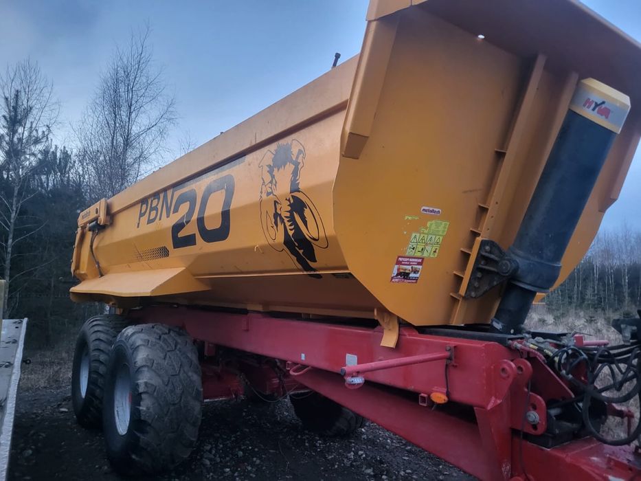 Przyczepa budowlana Metaltech PNB 20